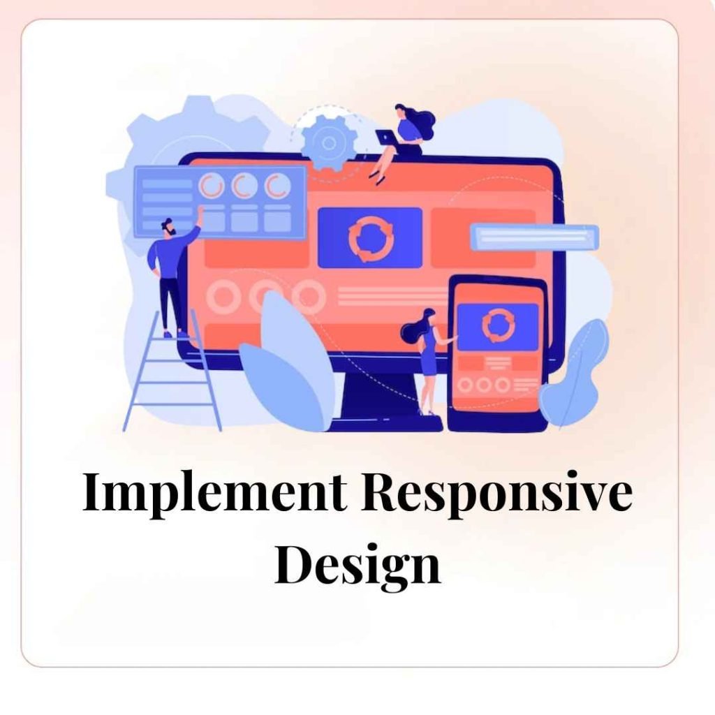 Implement Responsive Design