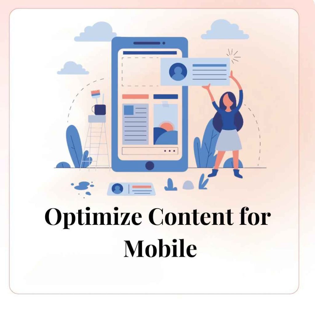 Optimize Content for Mobile