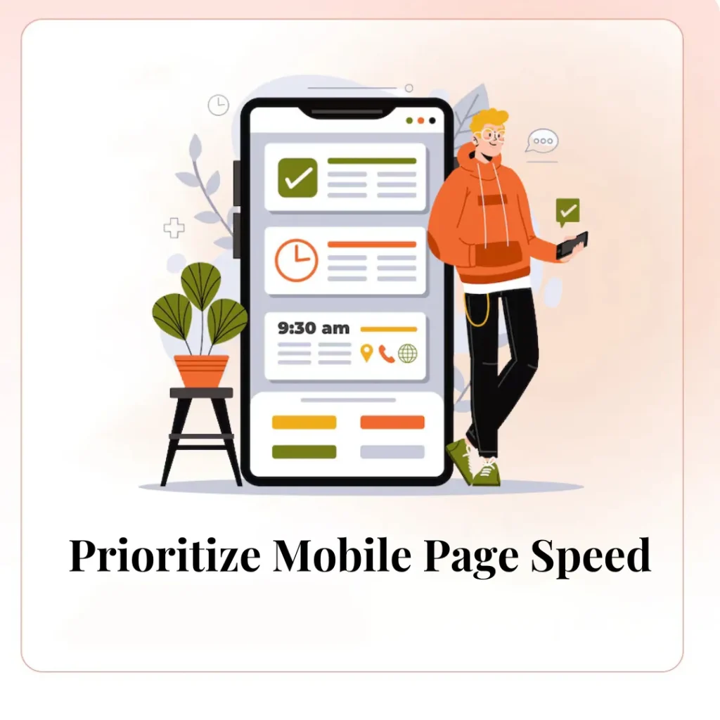 Prioritize Mobile Page Speed